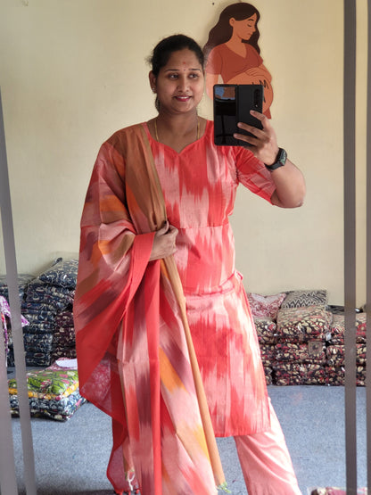 Ikkat 3pc sets in feeding