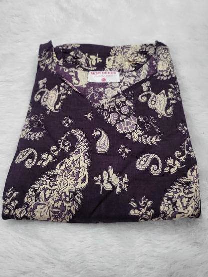 Dailywear feeding 499/-voilet 28