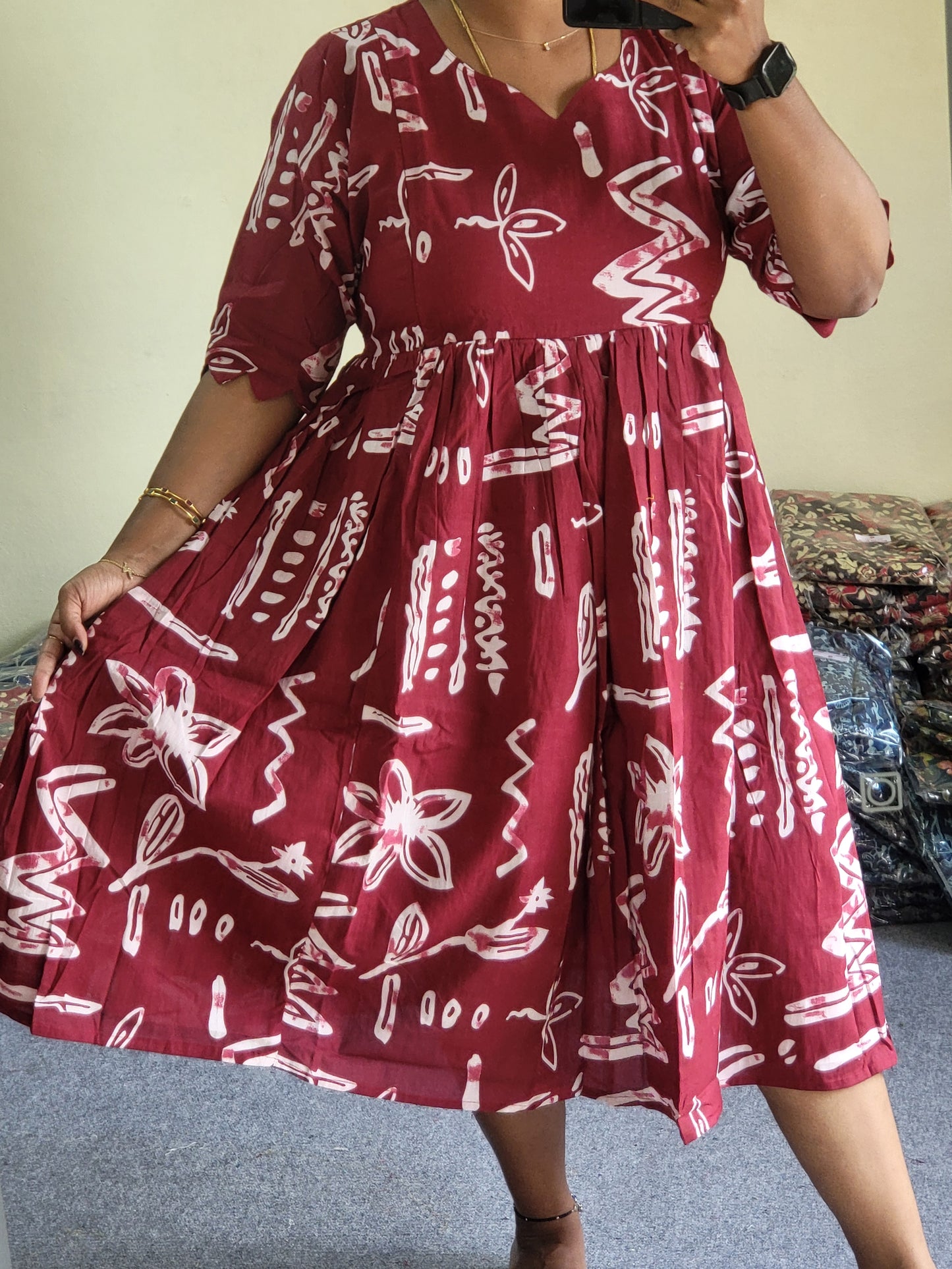 Plus size feeding kurtis