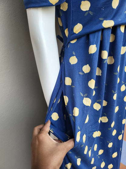 Pullup zipless feeding dress