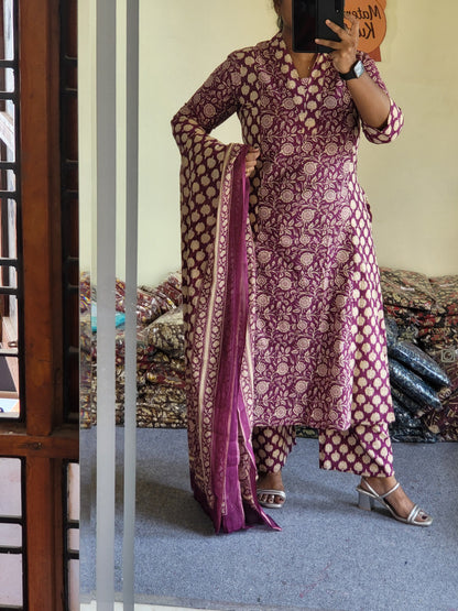 3pc sets in A line feeding