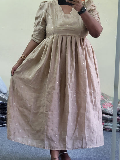 Festival wear feeding anarkali