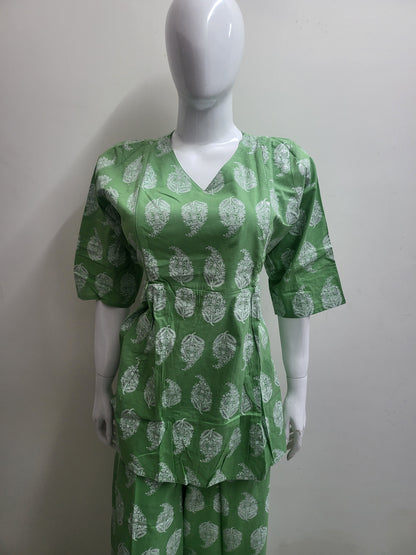 Co-ord setfeeding shine
