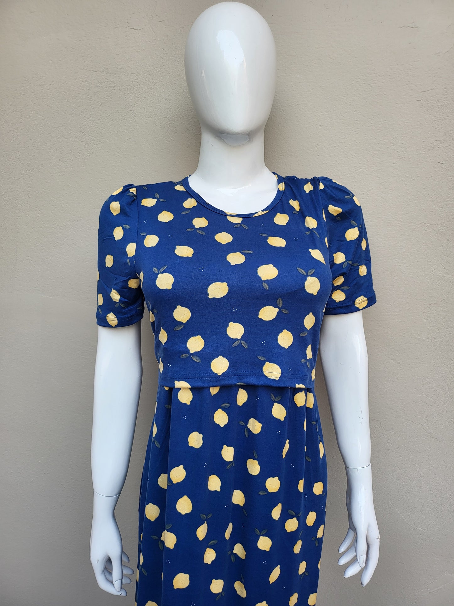 Pullup zipless feeding dress