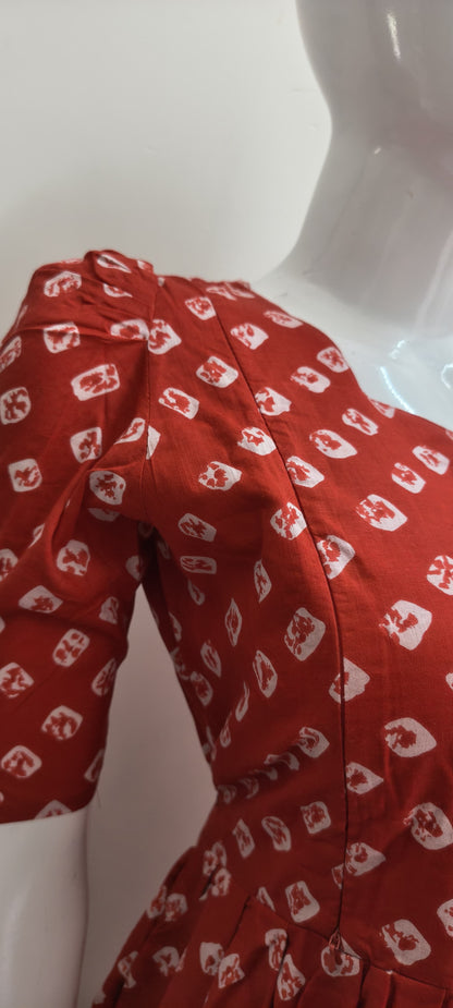 Red bandhini summer