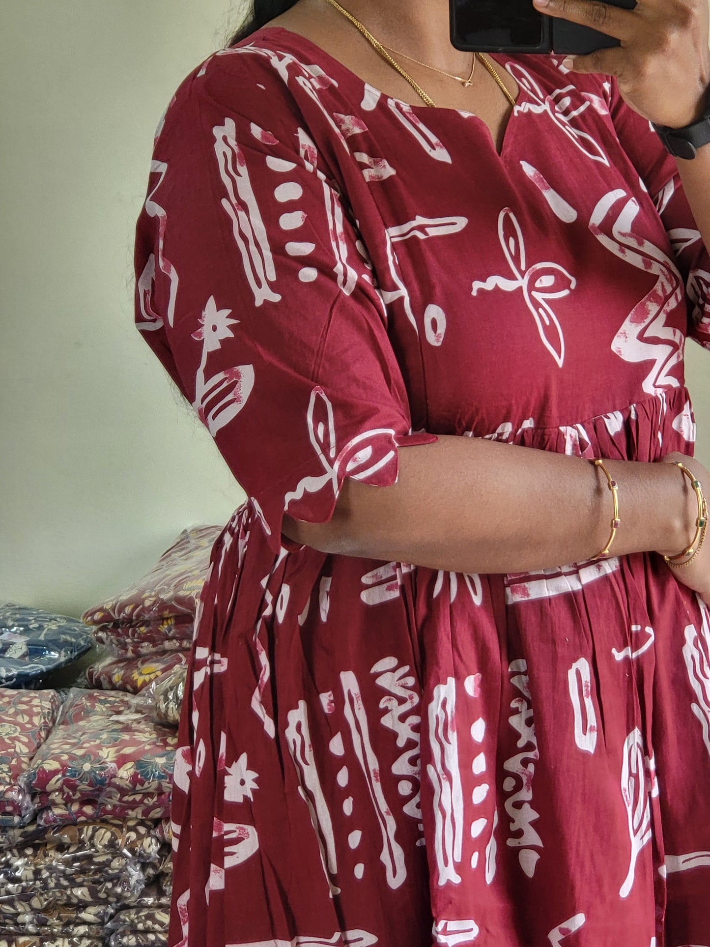 Plus size feeding kurtis