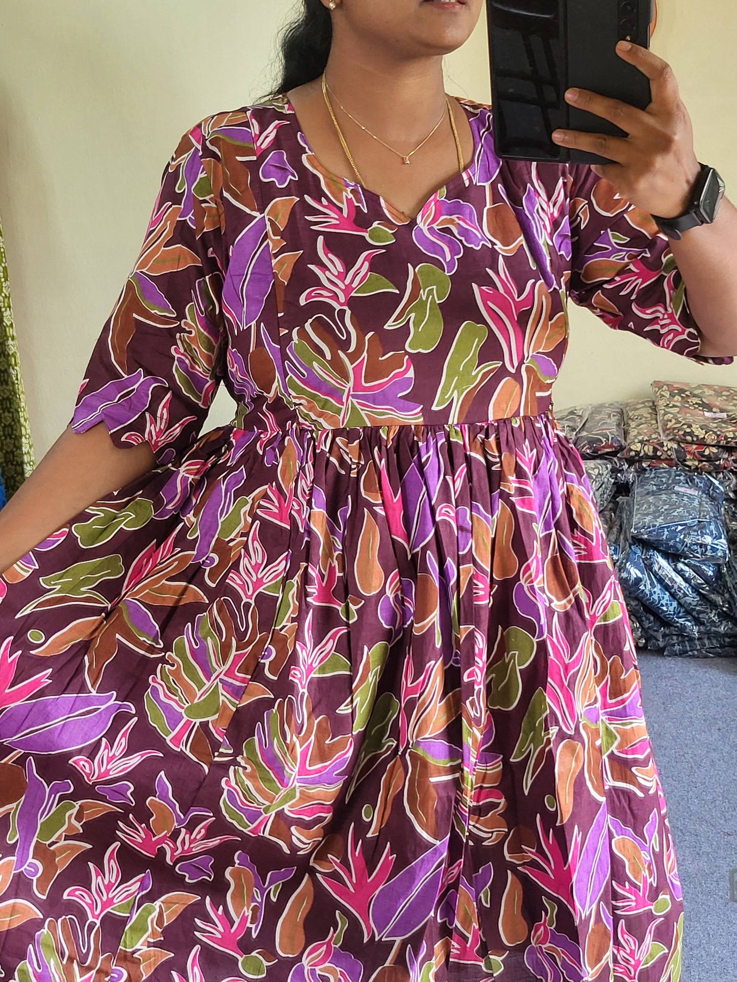 Plus sizes feeding kurtis