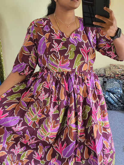 Plus sizes feeding kurtis