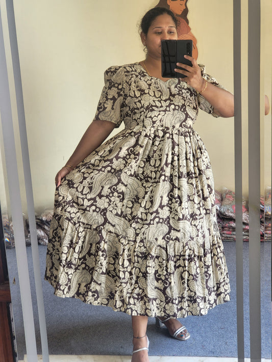 Kalamkaari full lining feeding