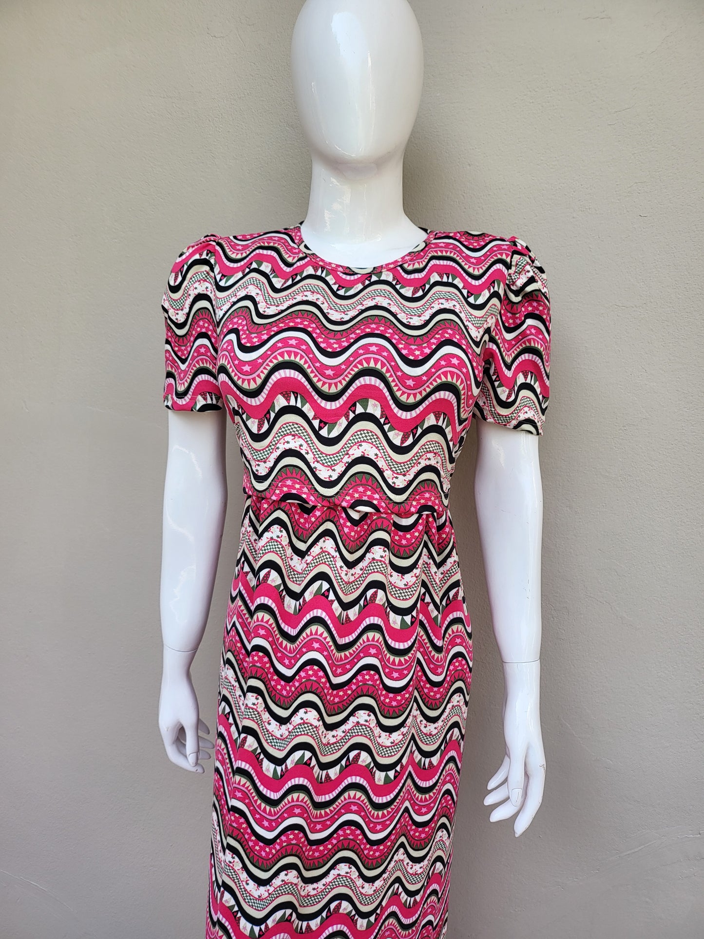 Pullup zipless feeding dresses