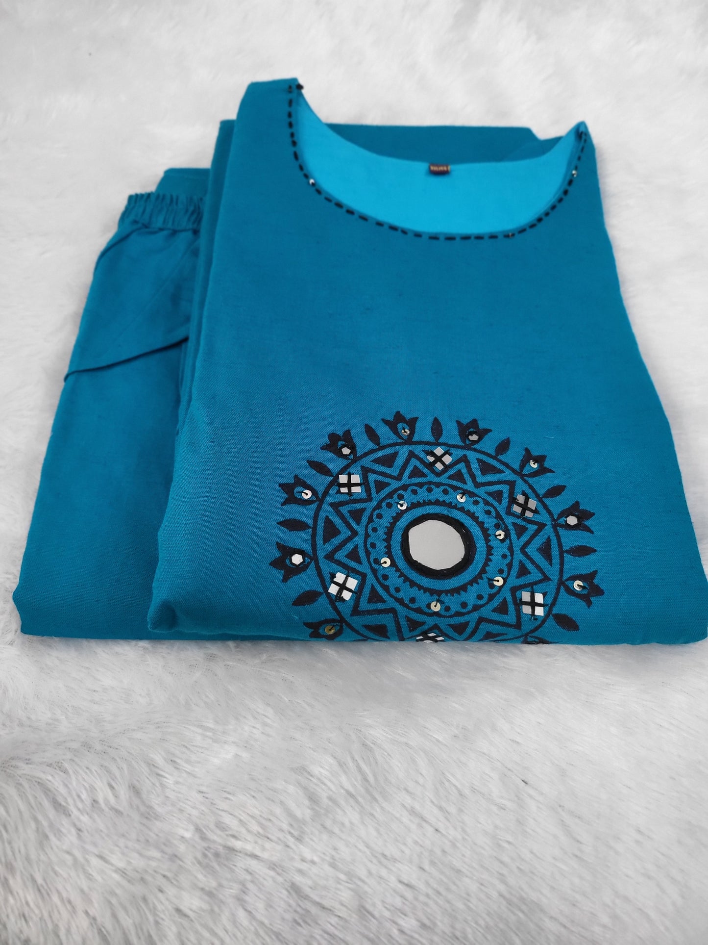 Office wear feeding co-ord sets blu
