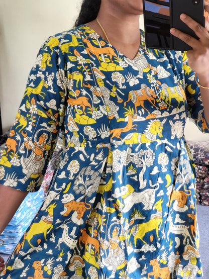 Co ord  sets in Kalamkaari feeding