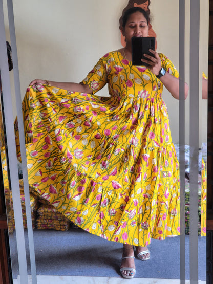 Kalamkaari feeding kurtis