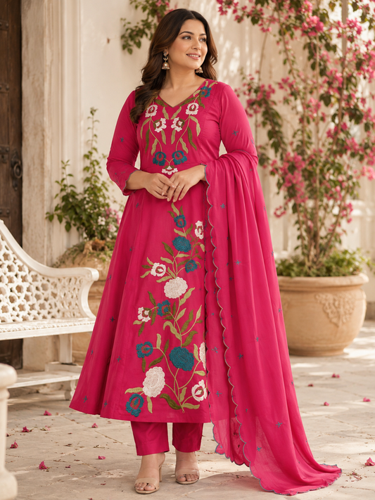 Feeding Aline 3pc set in pink