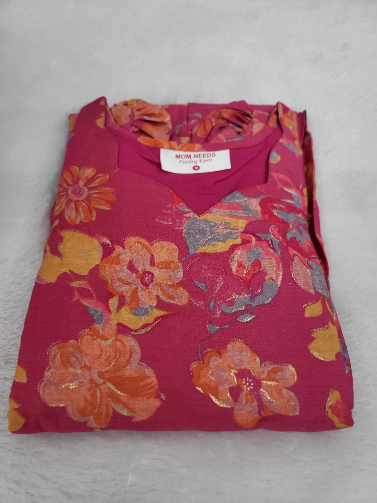 Chanderi silk feeding kurtis 1