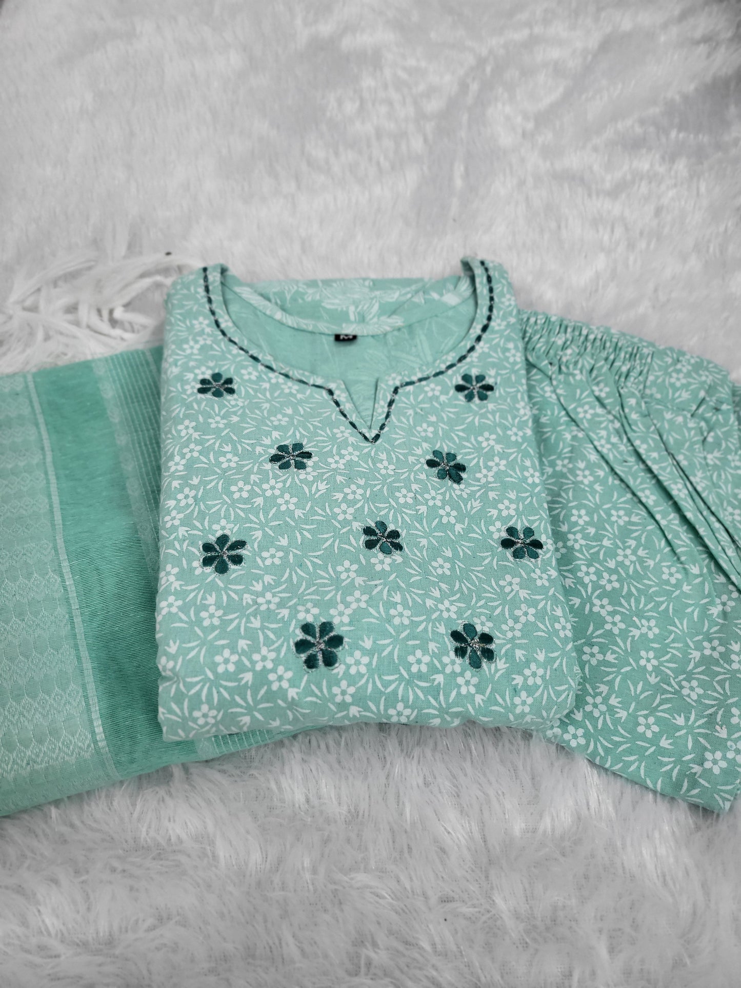 3pc sets in handloom cotton skyb