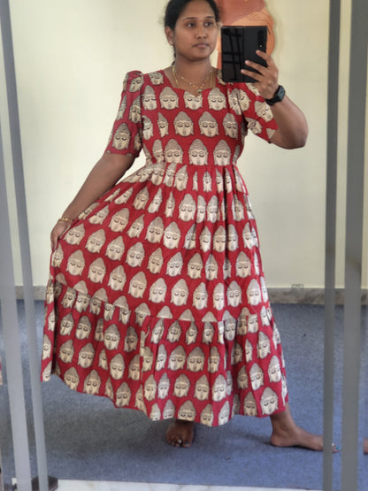 Kalamkaari feeding kurtis