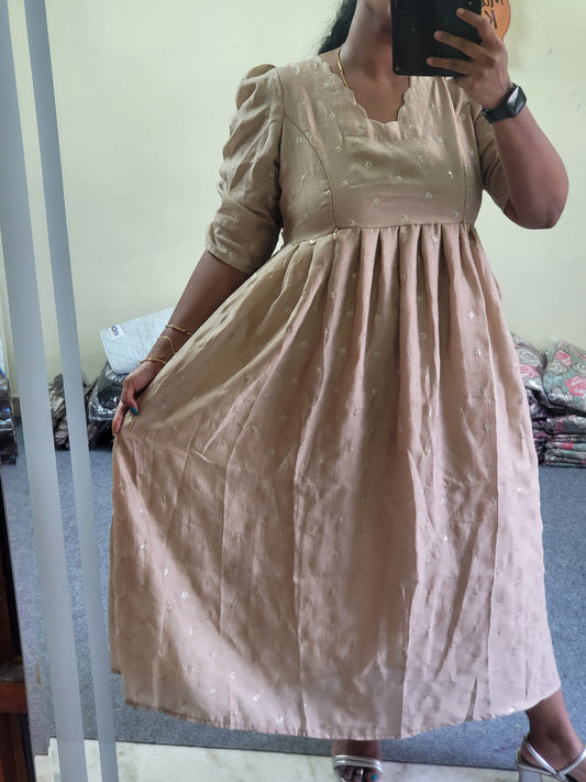 Festival wear feeding anarkali