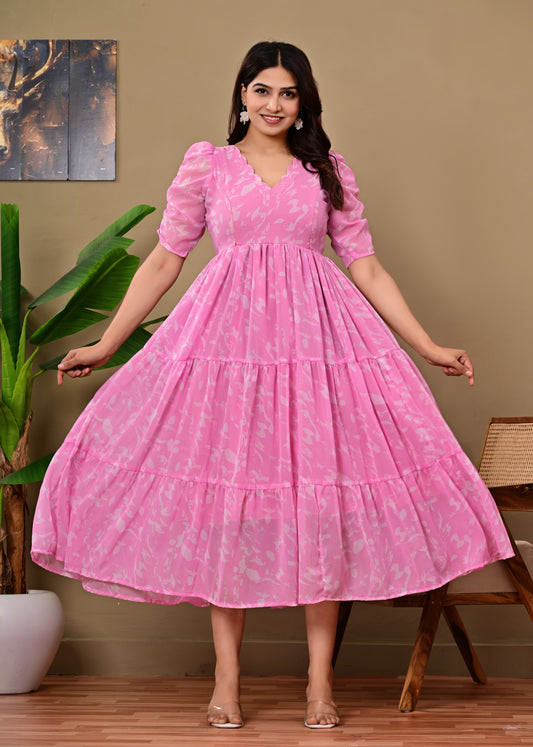 GORGETTE FEEDING KURTIS