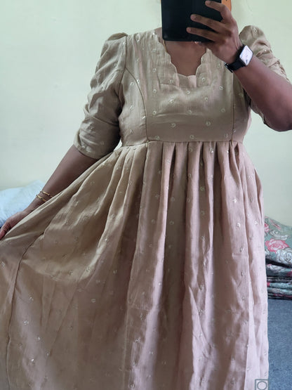 Festival wear feeding anarkali