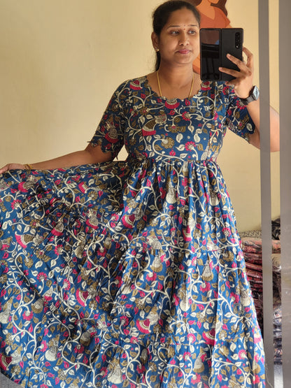 Kalamkaari feeding kurtis