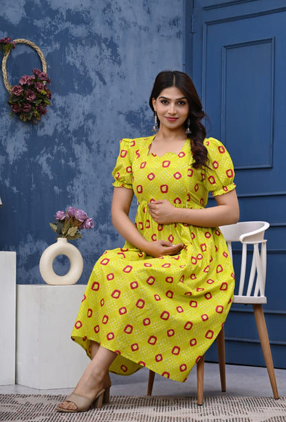Pure cotton feeding Anarkali
