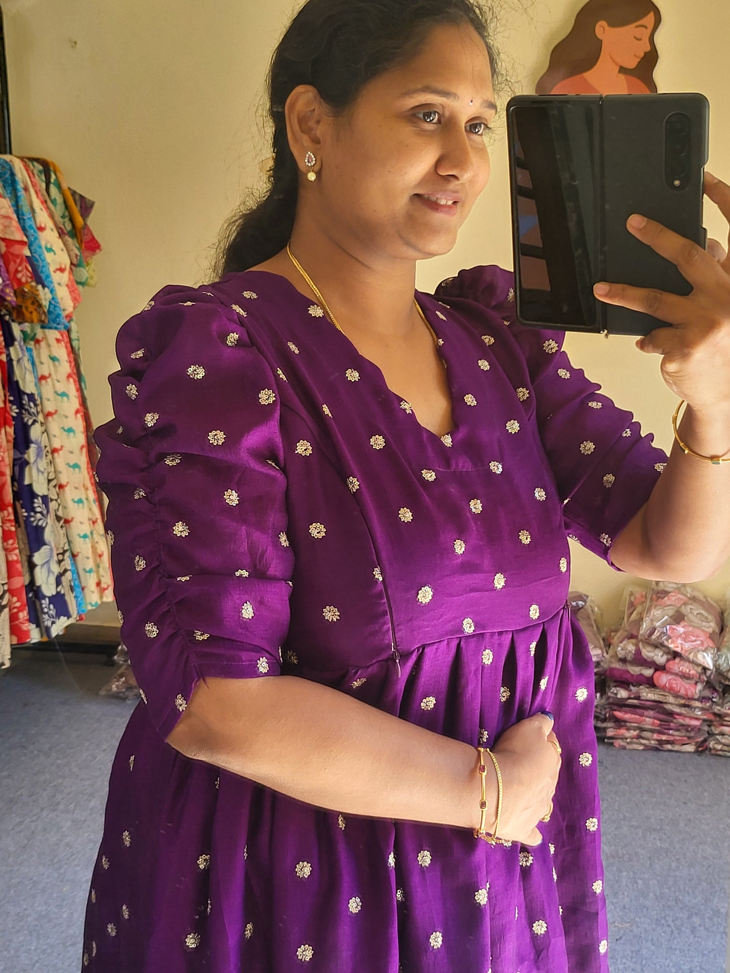 Partywear 1pc in feeding