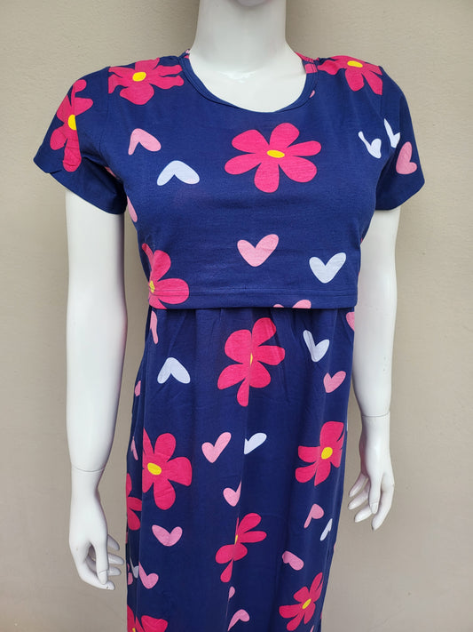 Pullup feeding dresses