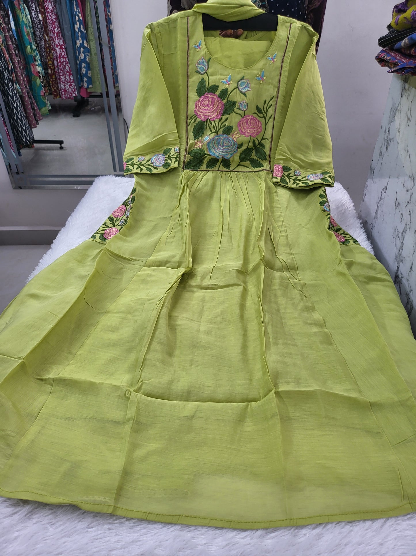1550 3pc sets Partywear grn