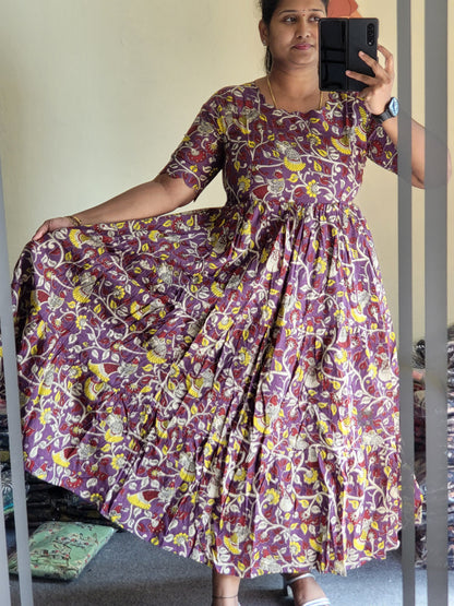 Kalamkaari feeding kurtis