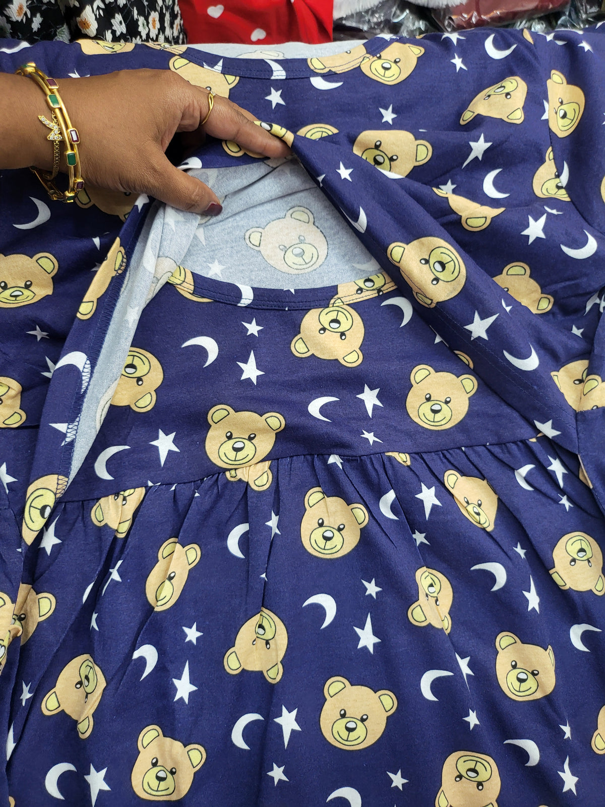 Zipless feeding teddy1285