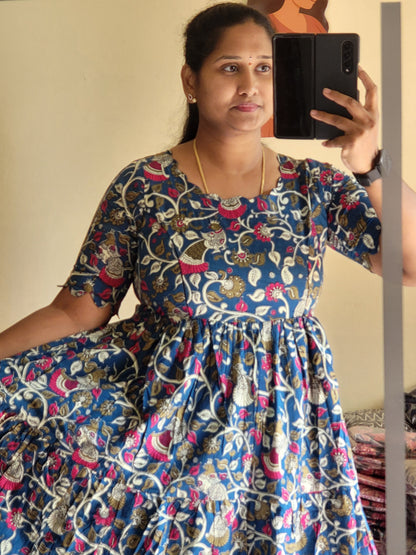 Kalamkaari feeding kurtis