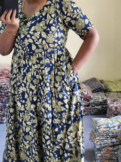 Kalamkaari feeding kurtis