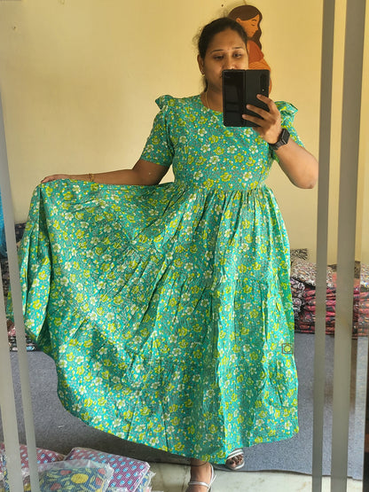 Kathawork feeding kurtis