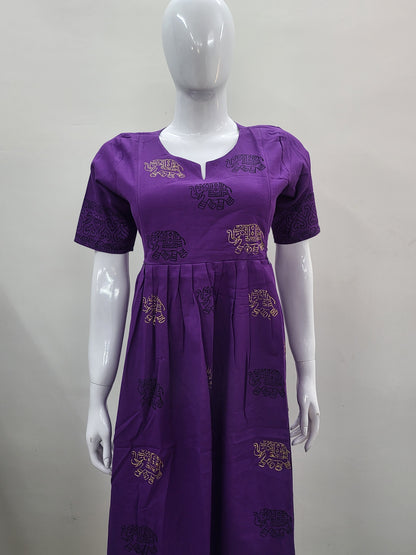 Handblock feeding Kurtis