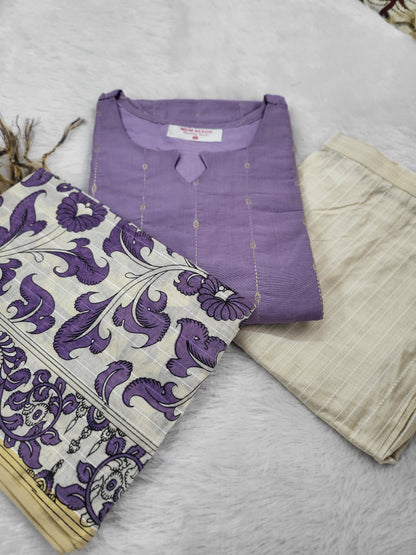 3pc sets feeding rawsilk35