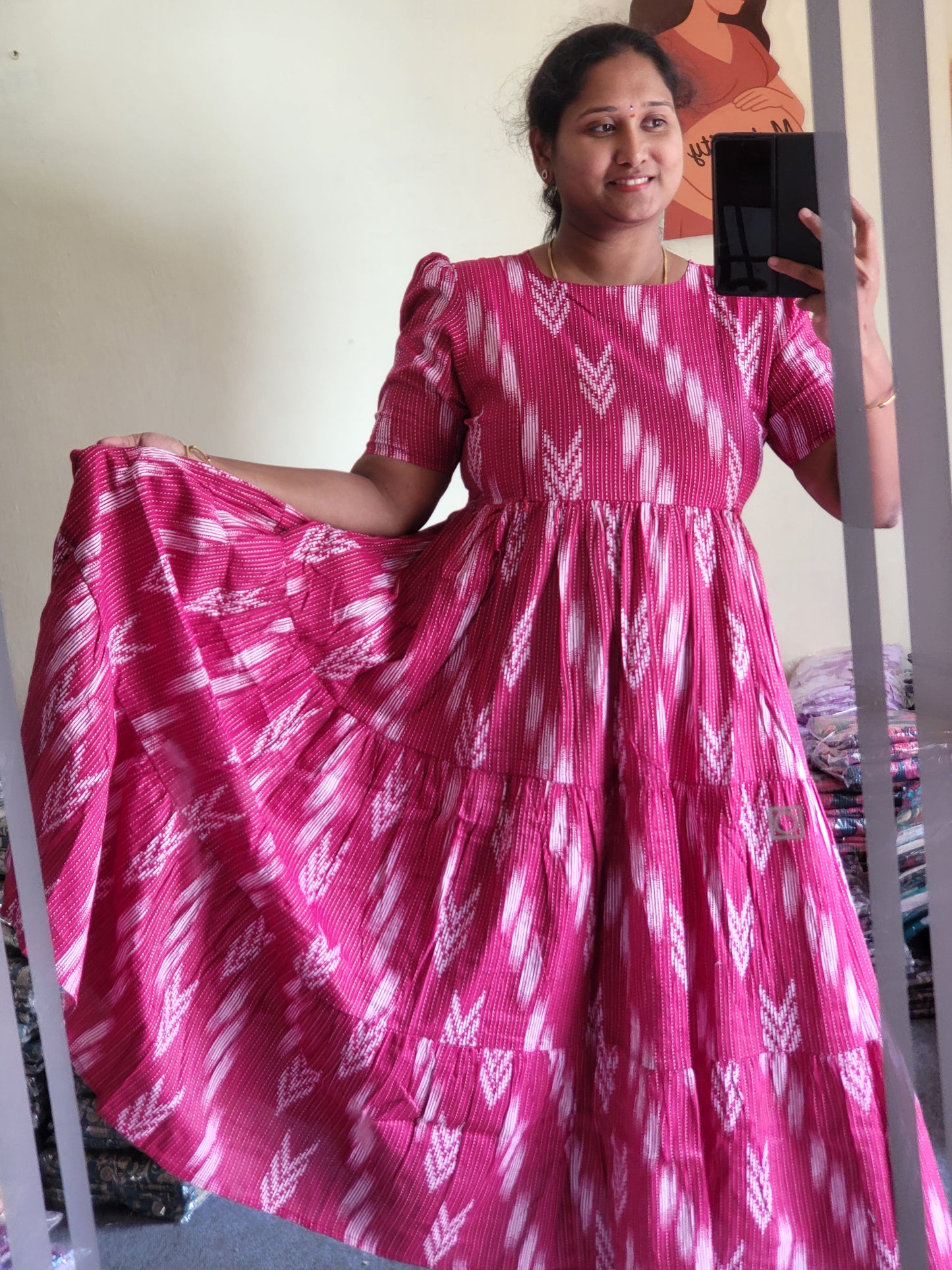 Kathawork feeding kurtis