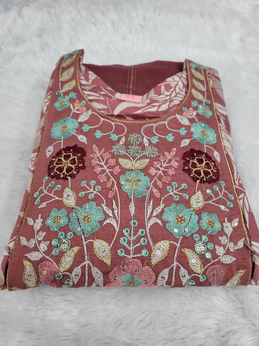 3pc set embroidery pea