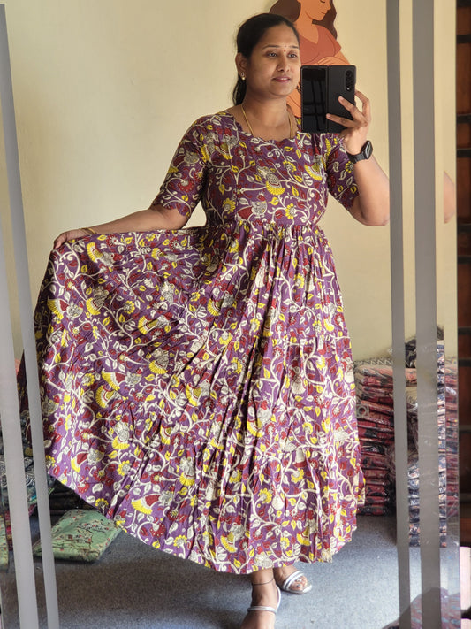 Kalamkaari feeding kurtis