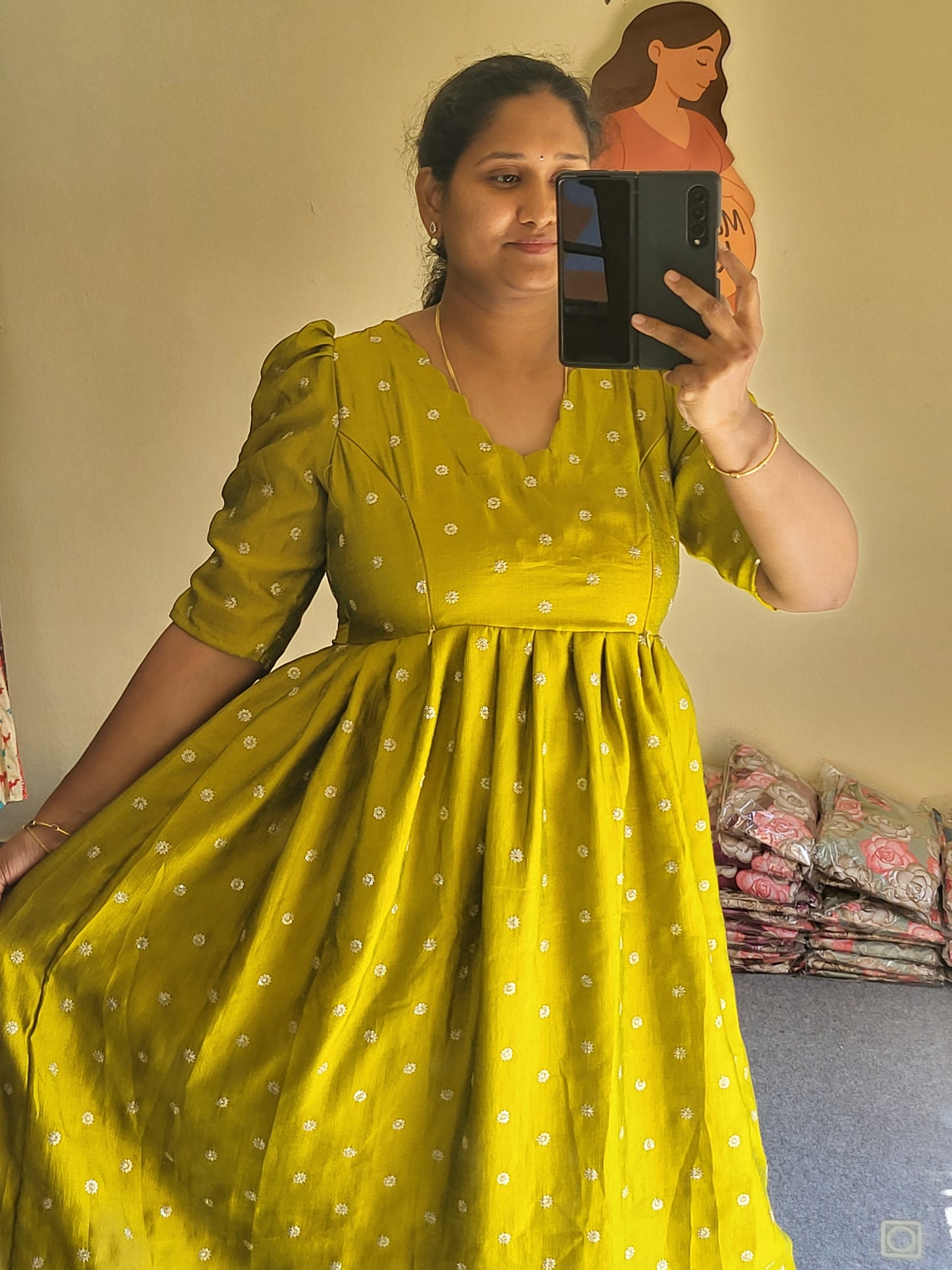 Partywear 1pc in feeding