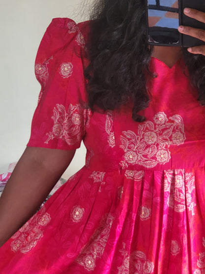 Modal chanderi feeding dresses