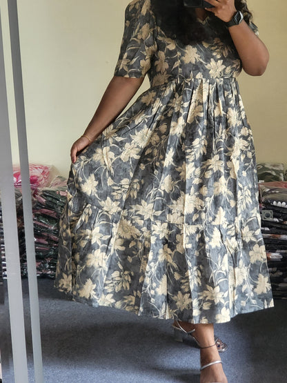 Modal chanderi feeding dresses