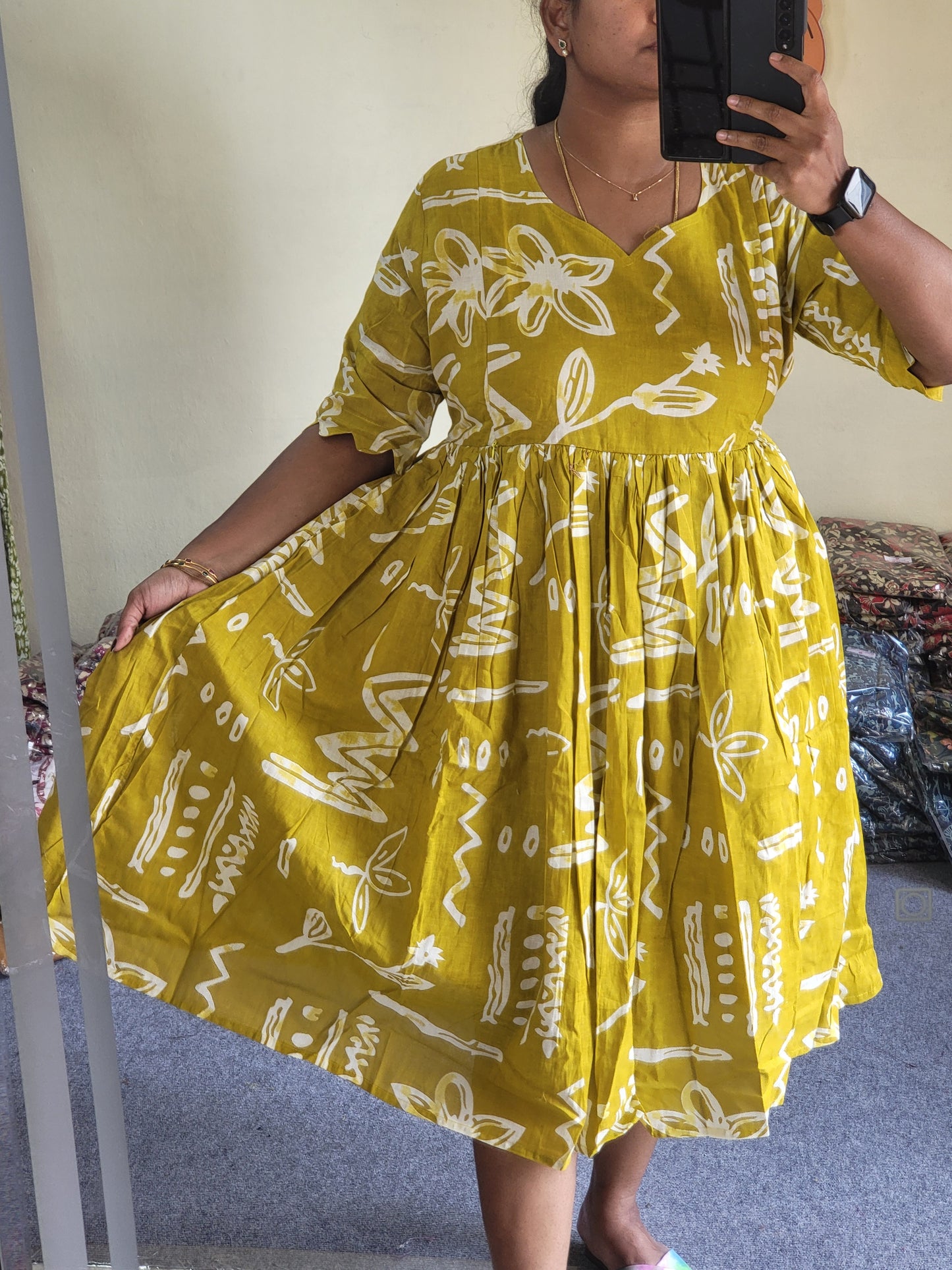 Plus size feeding kurtis