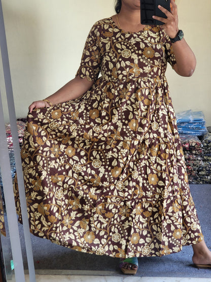 Kalamkaari feeding kurtis