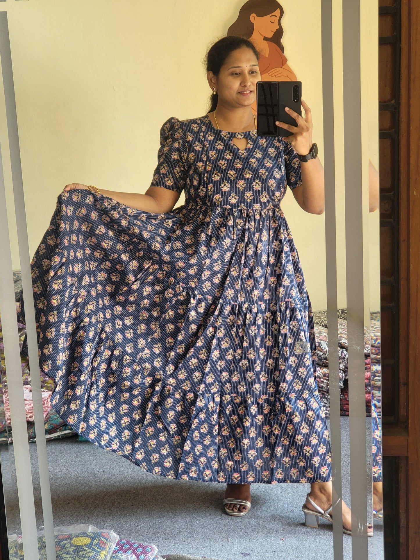 Kathawork feeding kurtis