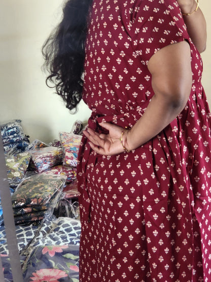 Feeding frock/nighties (2 in 1)