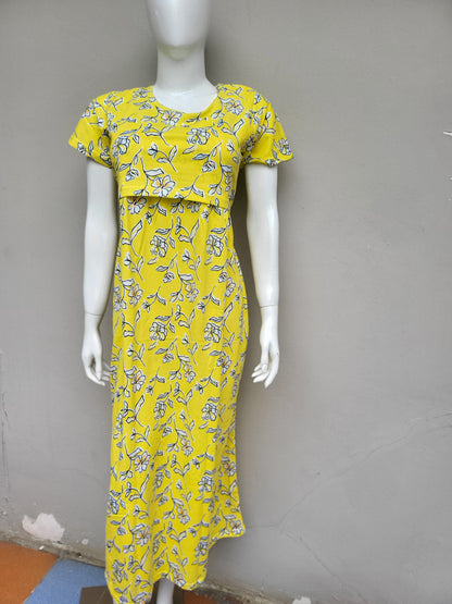 Pullup feeding dresses