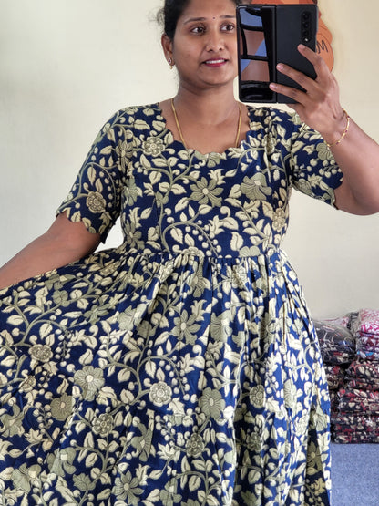 Kalamkaari feeding kurtis