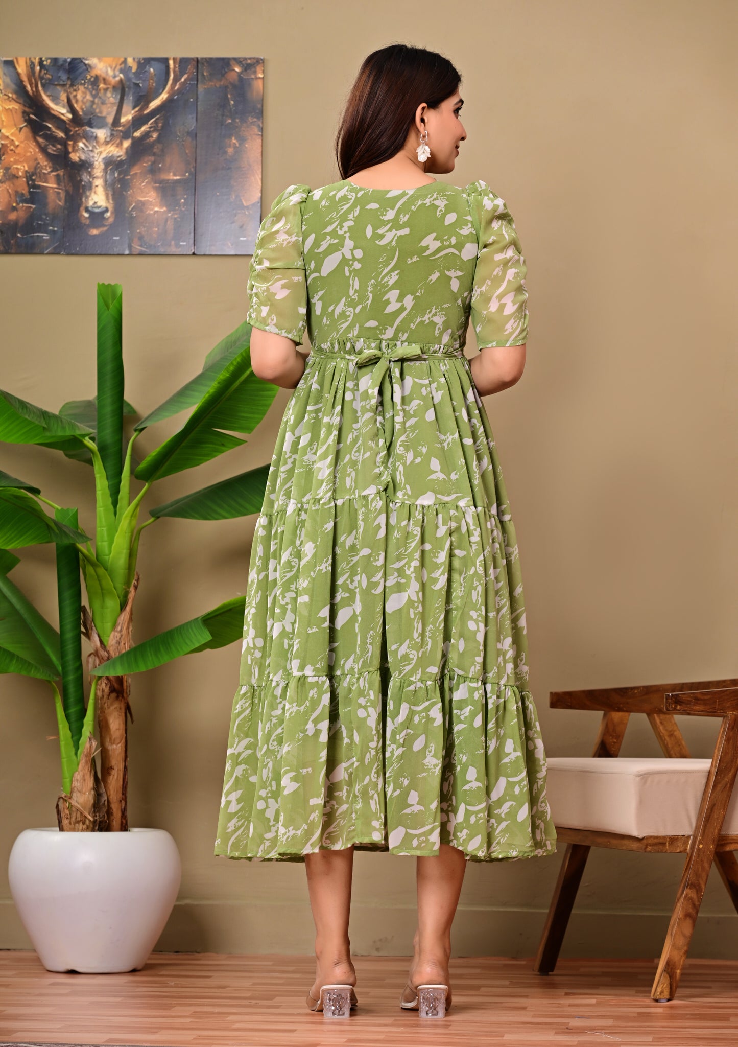 GORGETTE FEEDING KURTIS