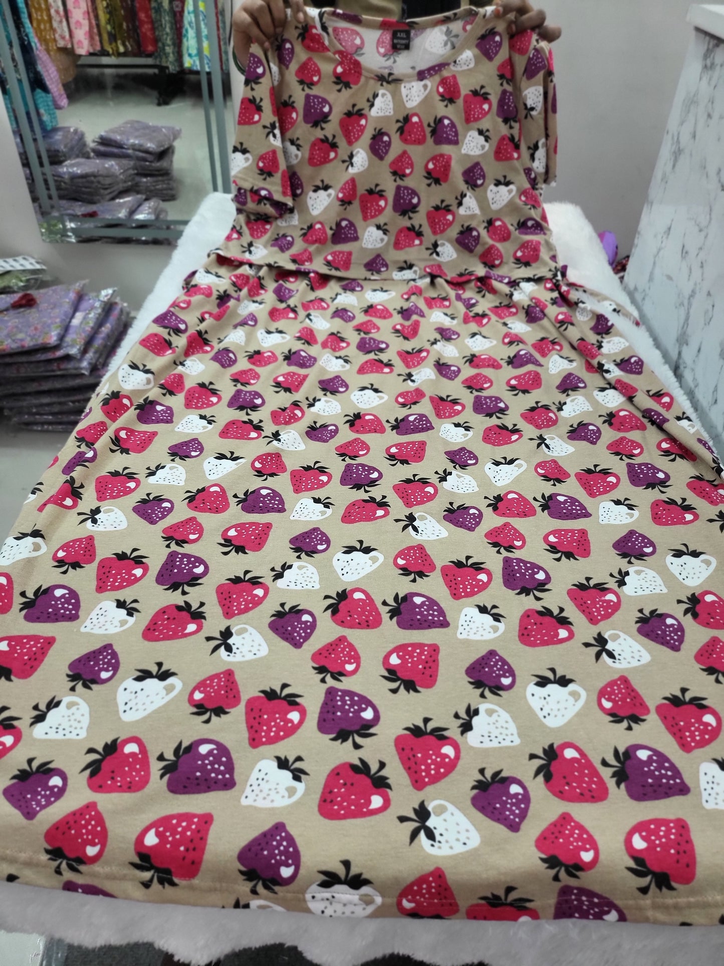 Zipless feeding 50" D